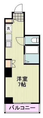 リヴイン国立の物件間取画像